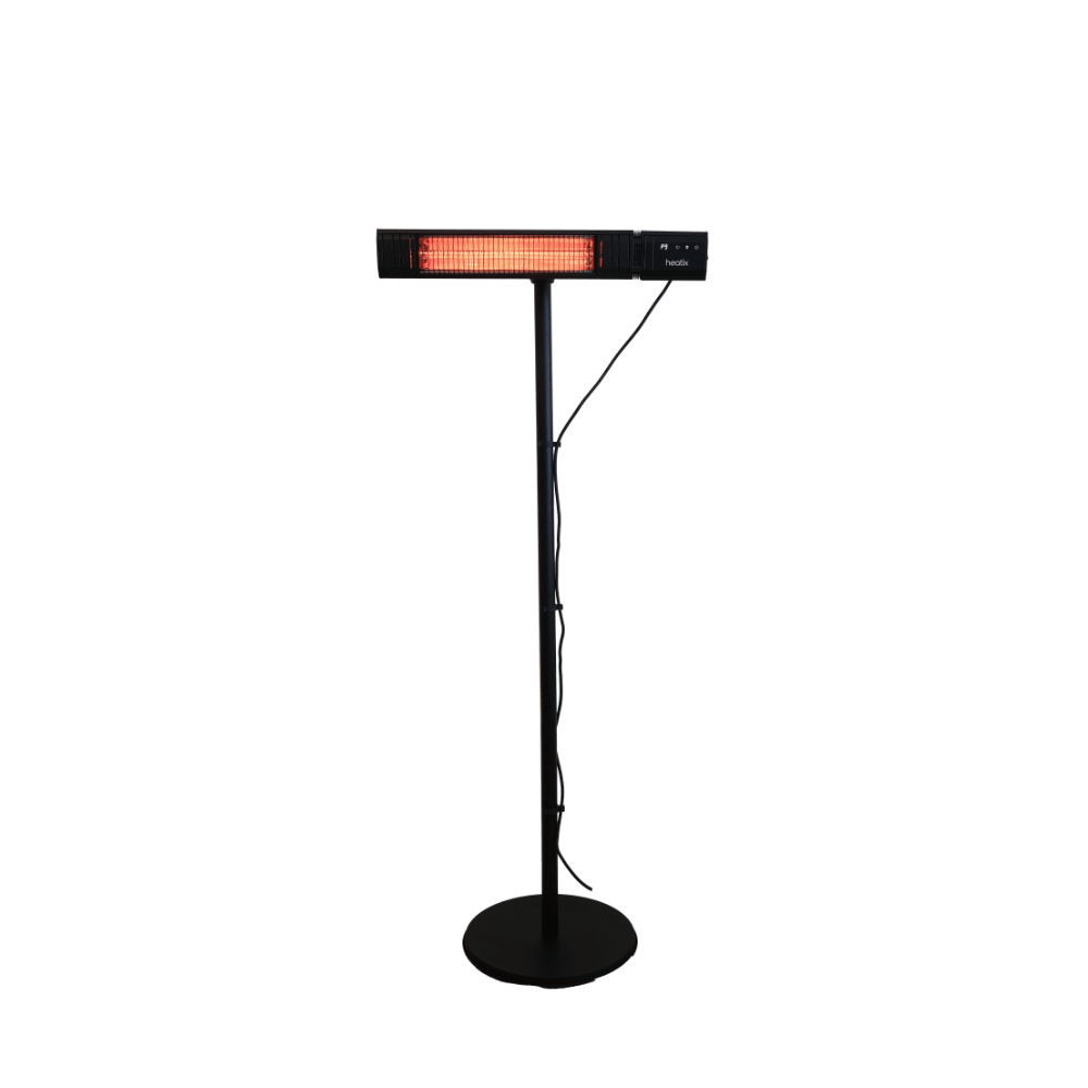 Heatix Sur piede Golden Shadow chauffage (2000W / 2500W) - Chauffageterrasse.fr
