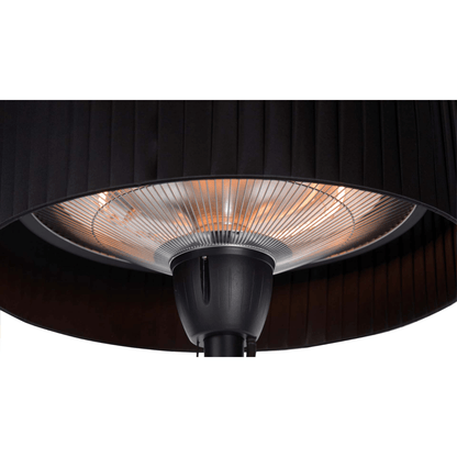 Artix Bright Sur pied noir 1500 Watt - Chauffageterrasse.fr