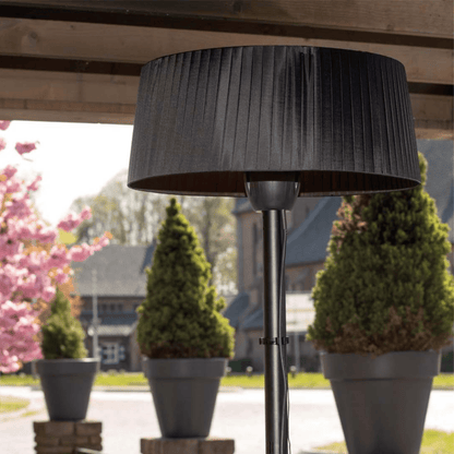 Artix Bright Sur pied noir 1500 Watt - Chauffageterrasse.fr