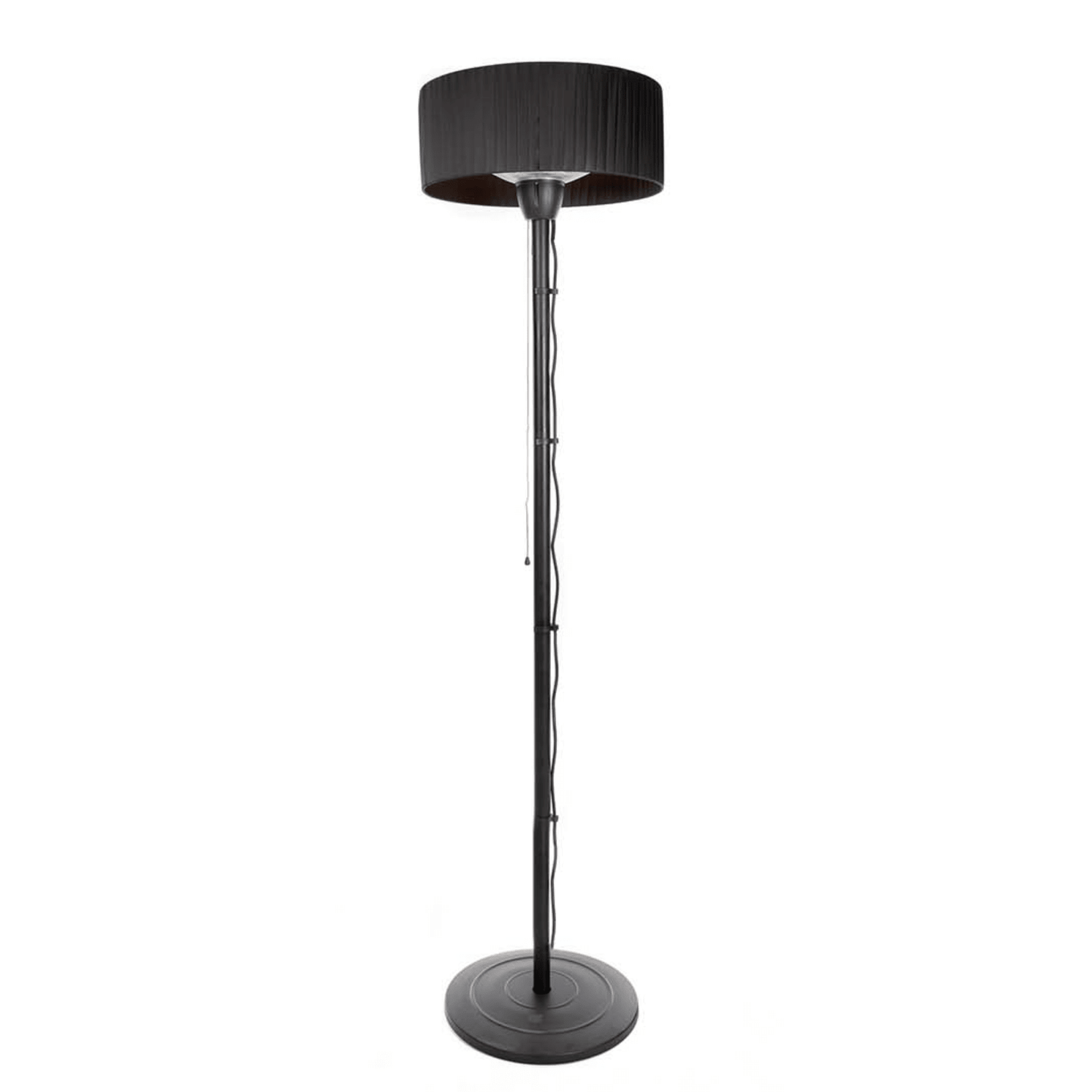 Artix Bright Sur pied noir 1500 Watt - Chauffageterrasse.fr