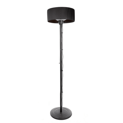 Artix Bright Sur pied noir 1500 Watt - Chauffageterrasse.fr