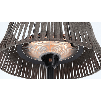 Artix Corda Bright Sur pied brun 2100 Watt - Chauffageterrasse.fr