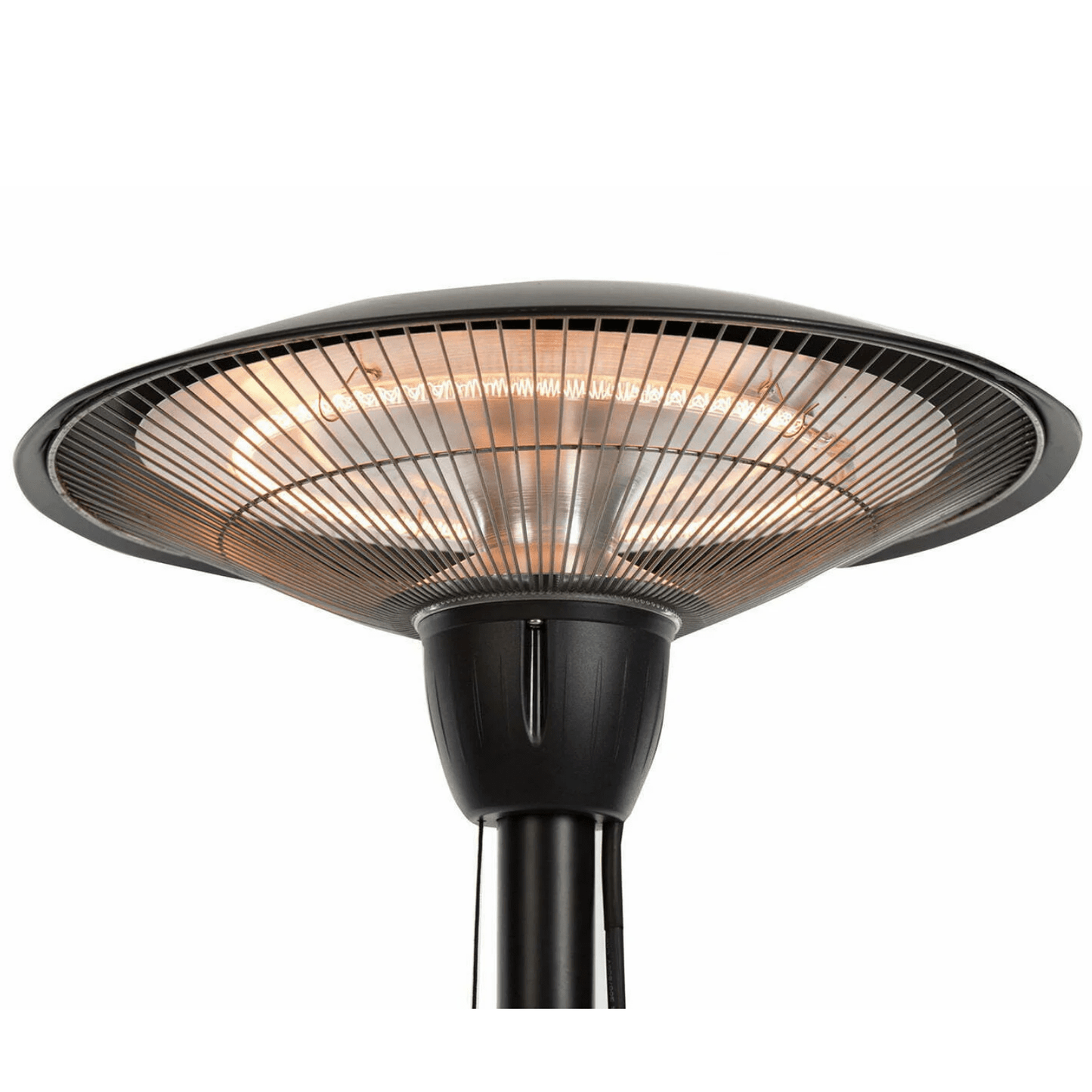 Barcelona Bright Sur pied noir 1500 Watt - Chauffageterrasse.fr