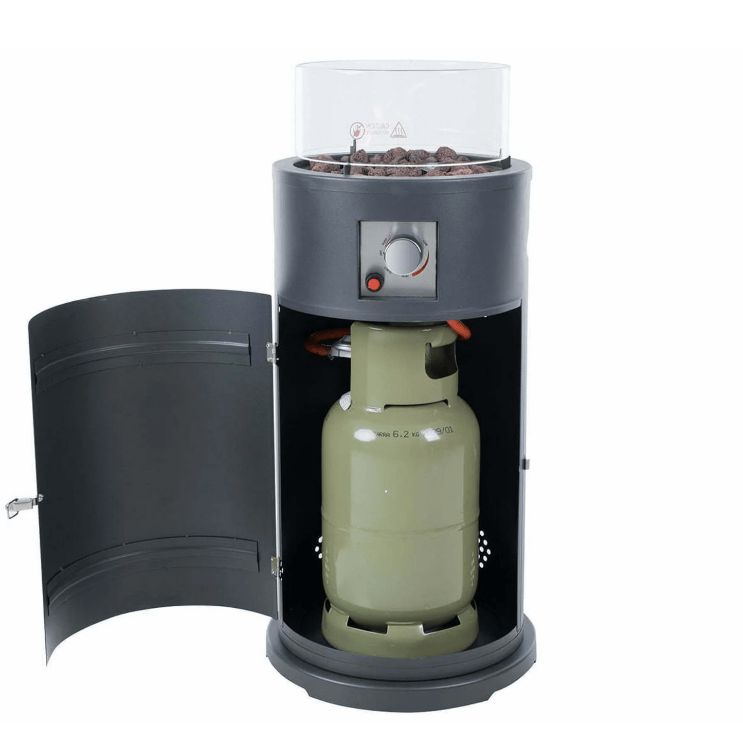 Bogo Flame Gas gris 10500 Watt - Chauffageterrasse.fr