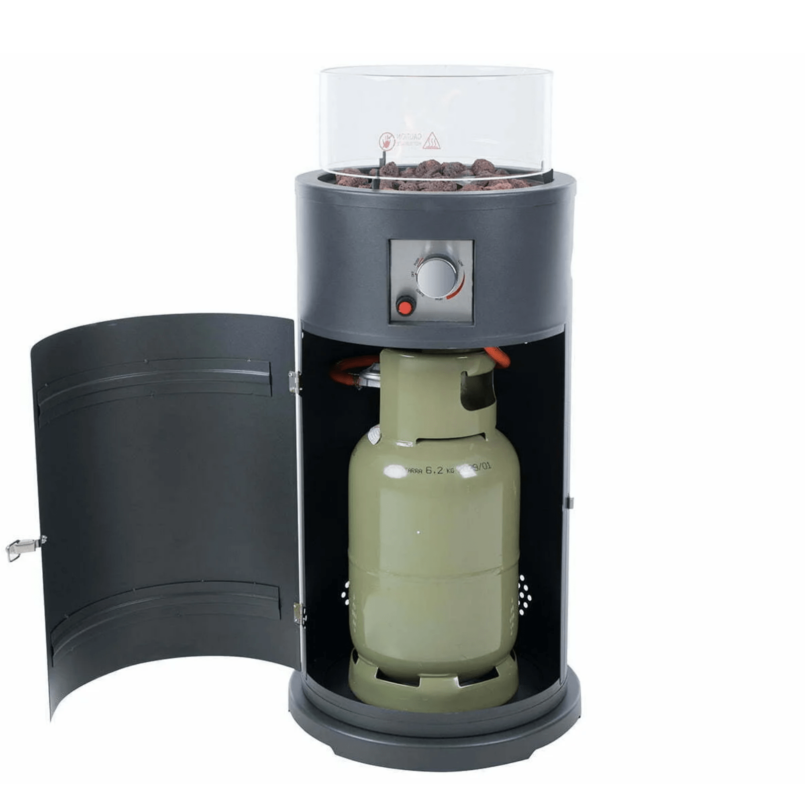 Bogo Flame Gas gris 10500 Watt - Chauffageterrasse.fr