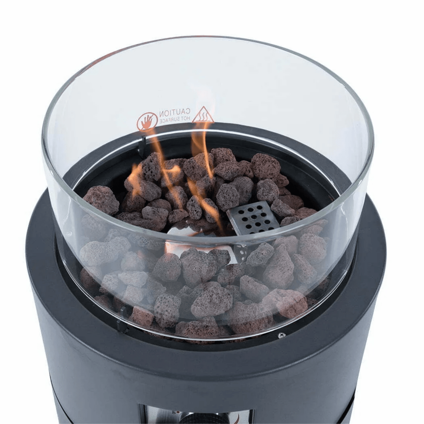 Bogo Flame Gas gris 10500 Watt - Chauffageterrasse.fr