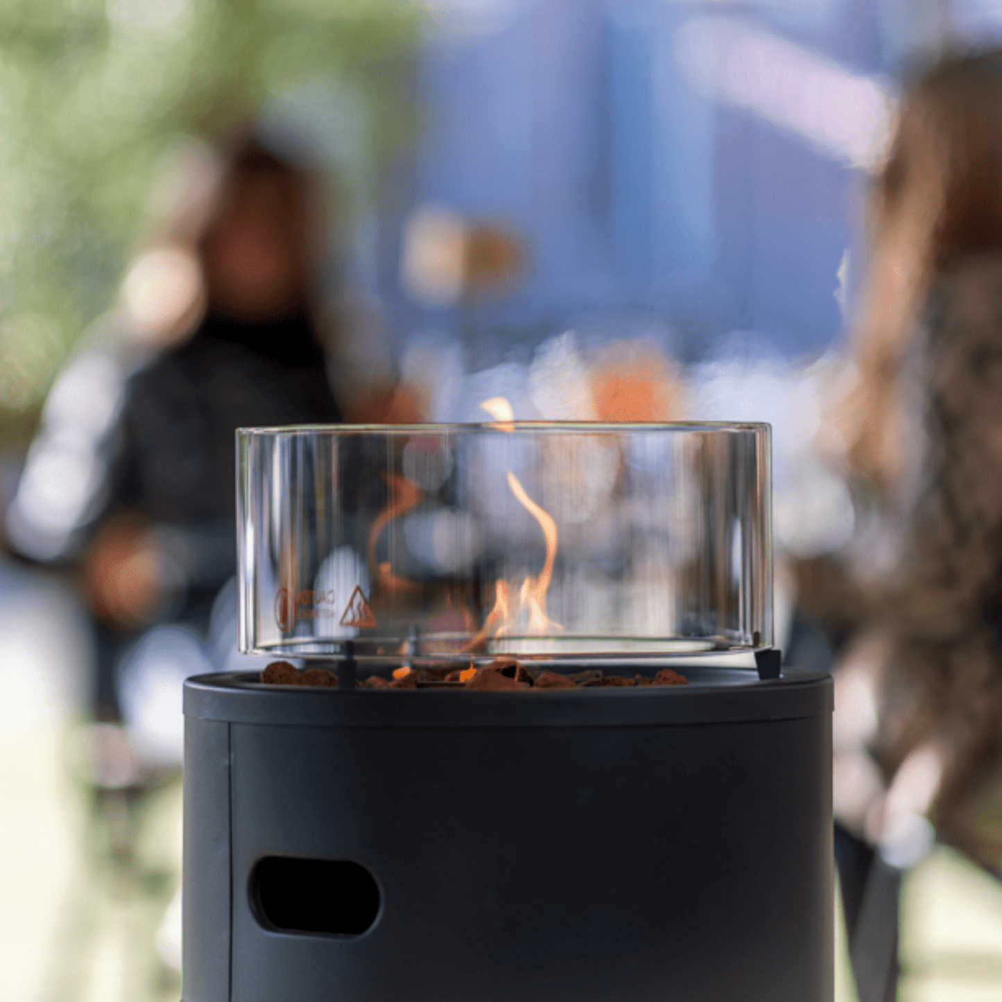 Bogo Flame Gas gris 10500 Watt - Chauffageterrasse.fr