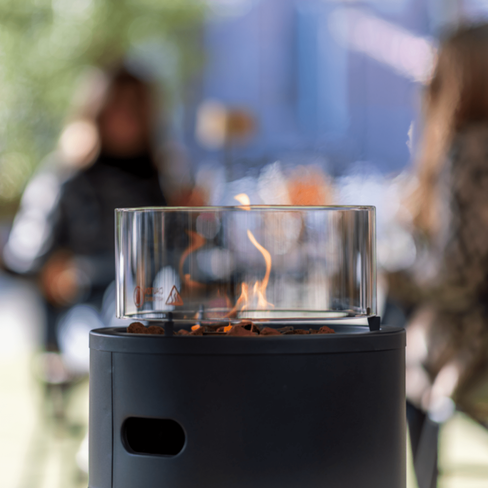 Bogo Flame Gas gris 10500 Watt - Chauffageterrasse.fr