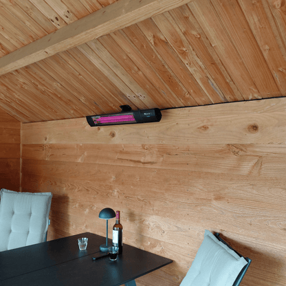 Carbon Rose Gold chauffage 2500W – Mural chauffage de terrasse - Chauffageterrasse.fr