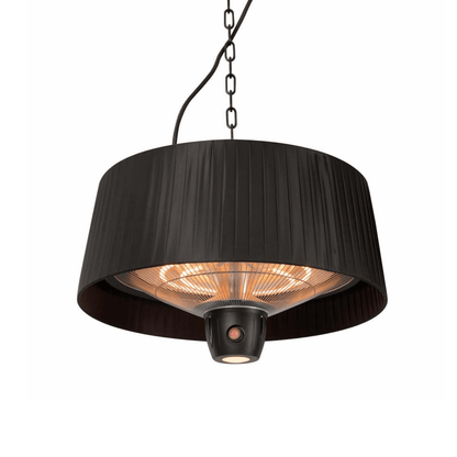 Compact Artix Bright Suspendu noir 1500 Watt - Chauffageterrasse.fr