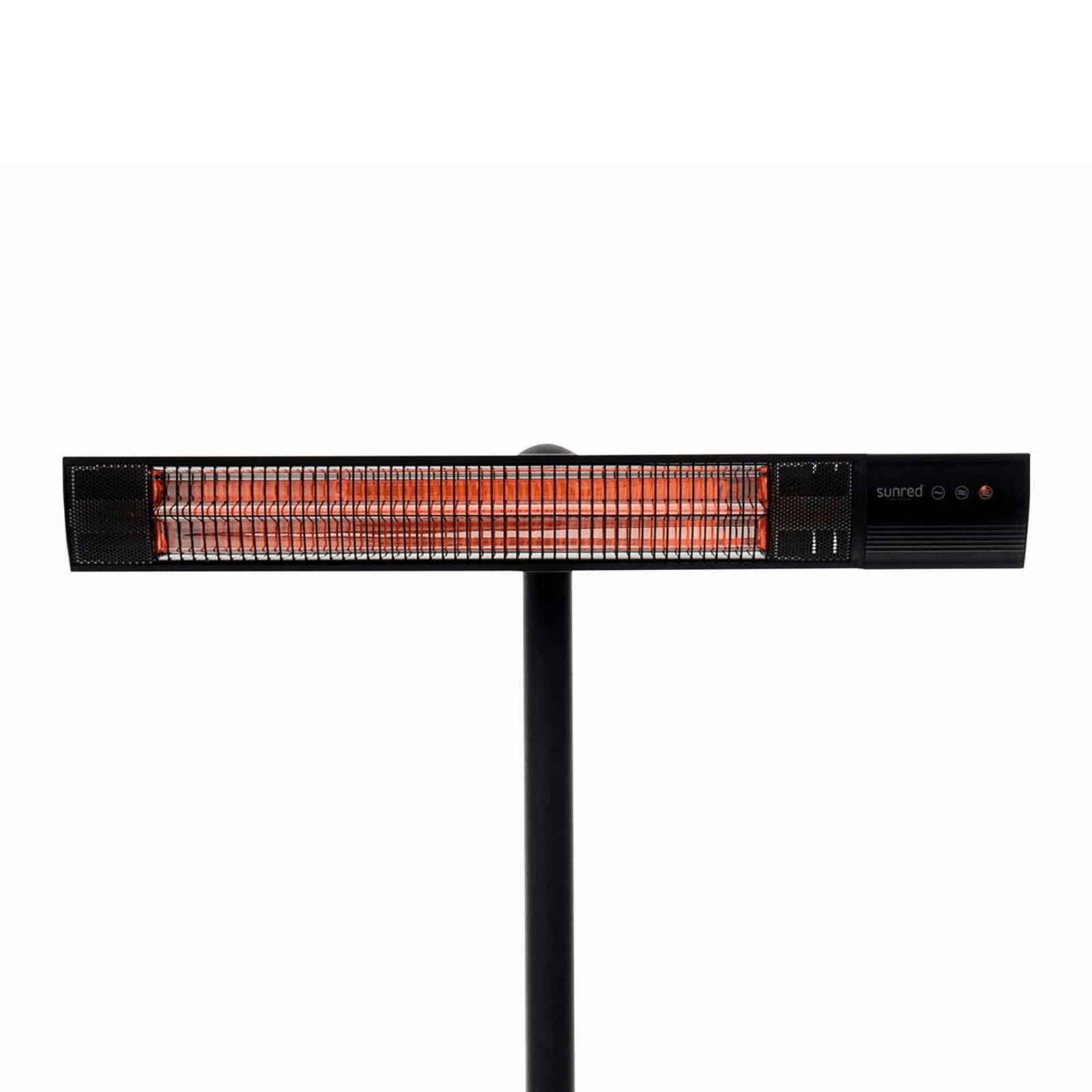 Dark Sur pied noir 2500 Watt - Chauffageterrasse.fr