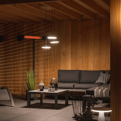 Dark Sur pied noir 2500 Watt - Chauffageterrasse.fr