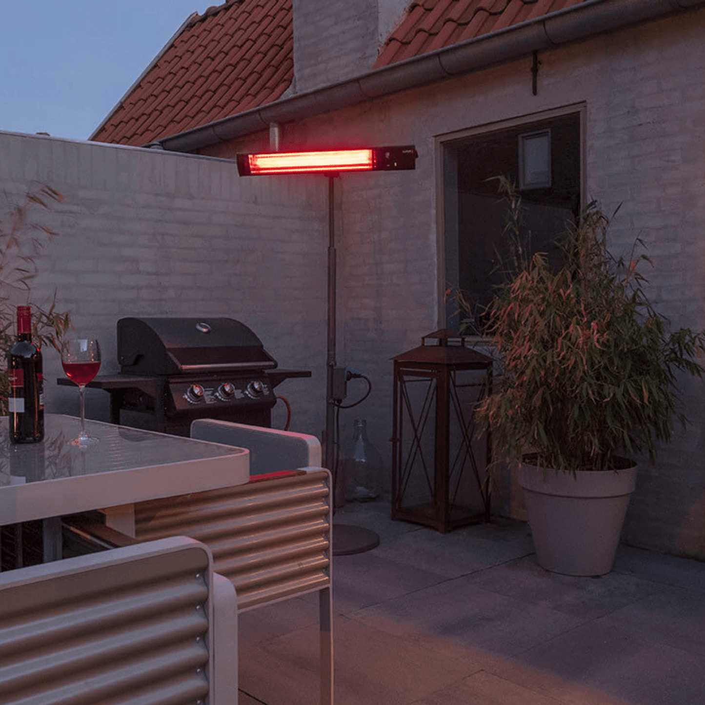 Chauffage de terrasse Eurom Golden 1500W Shadow