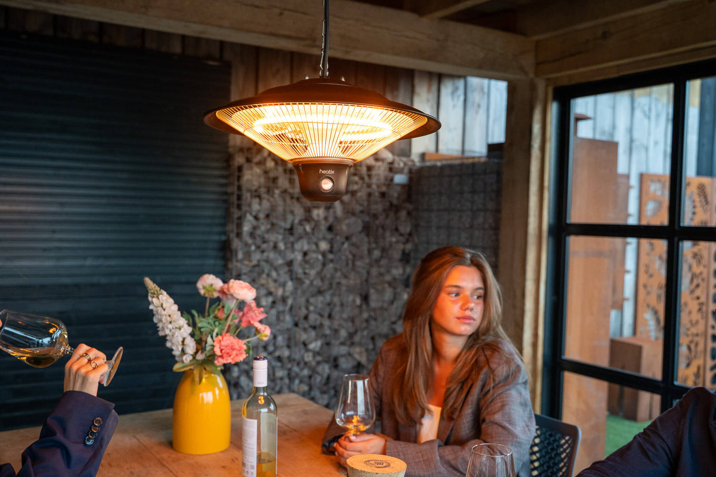 Chauffage de terrasse suspendu 1500W - Heatix