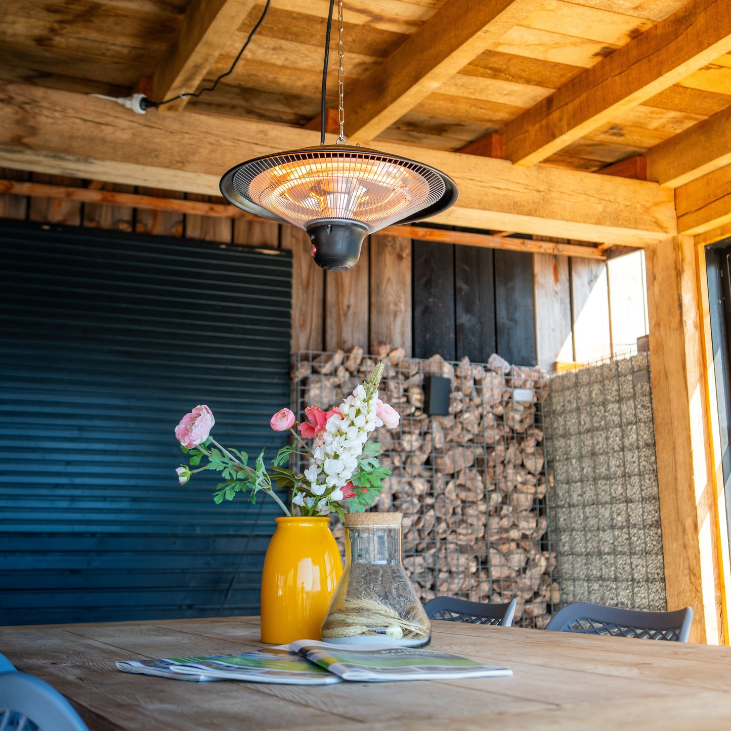 Chauffage de terrasse suspendu 1500W - Heatix