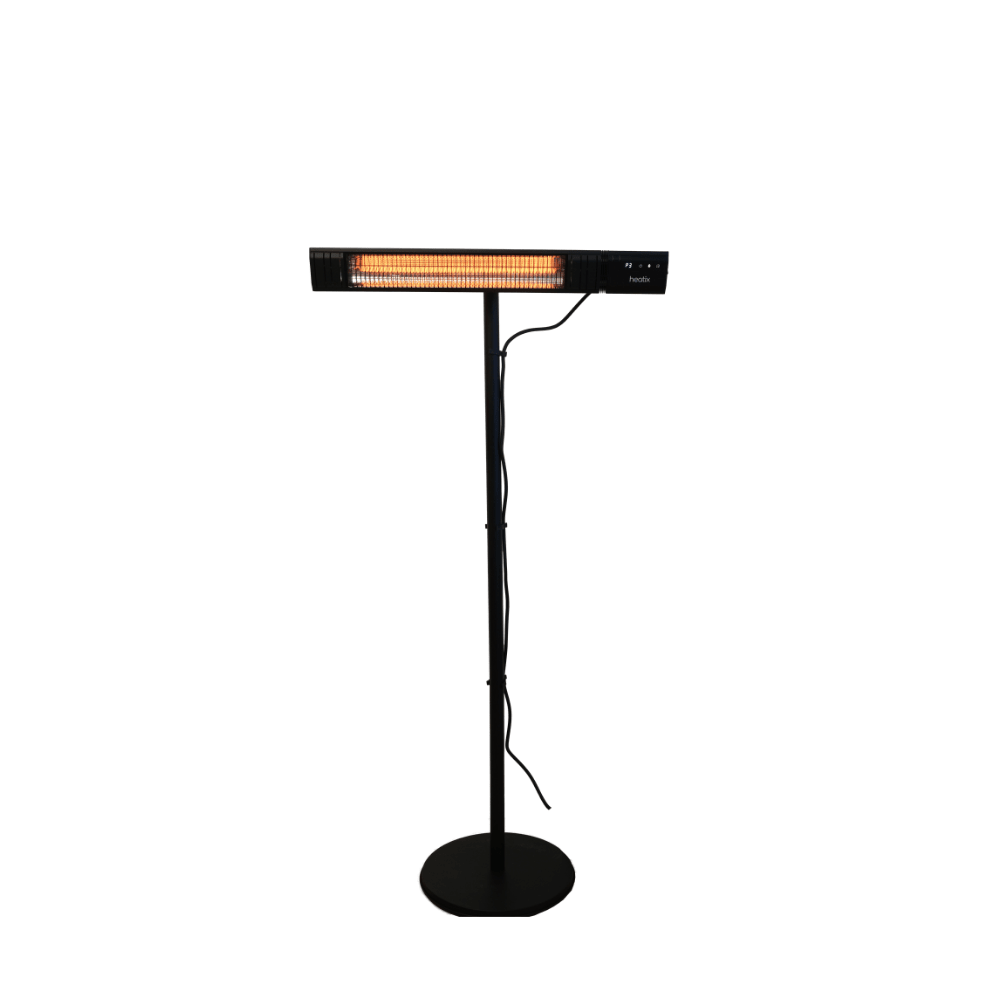 Heatix Sur piede Smart Carbon Fiber chauffage (2000W / 2500W) - Chauffageterrasse.fr