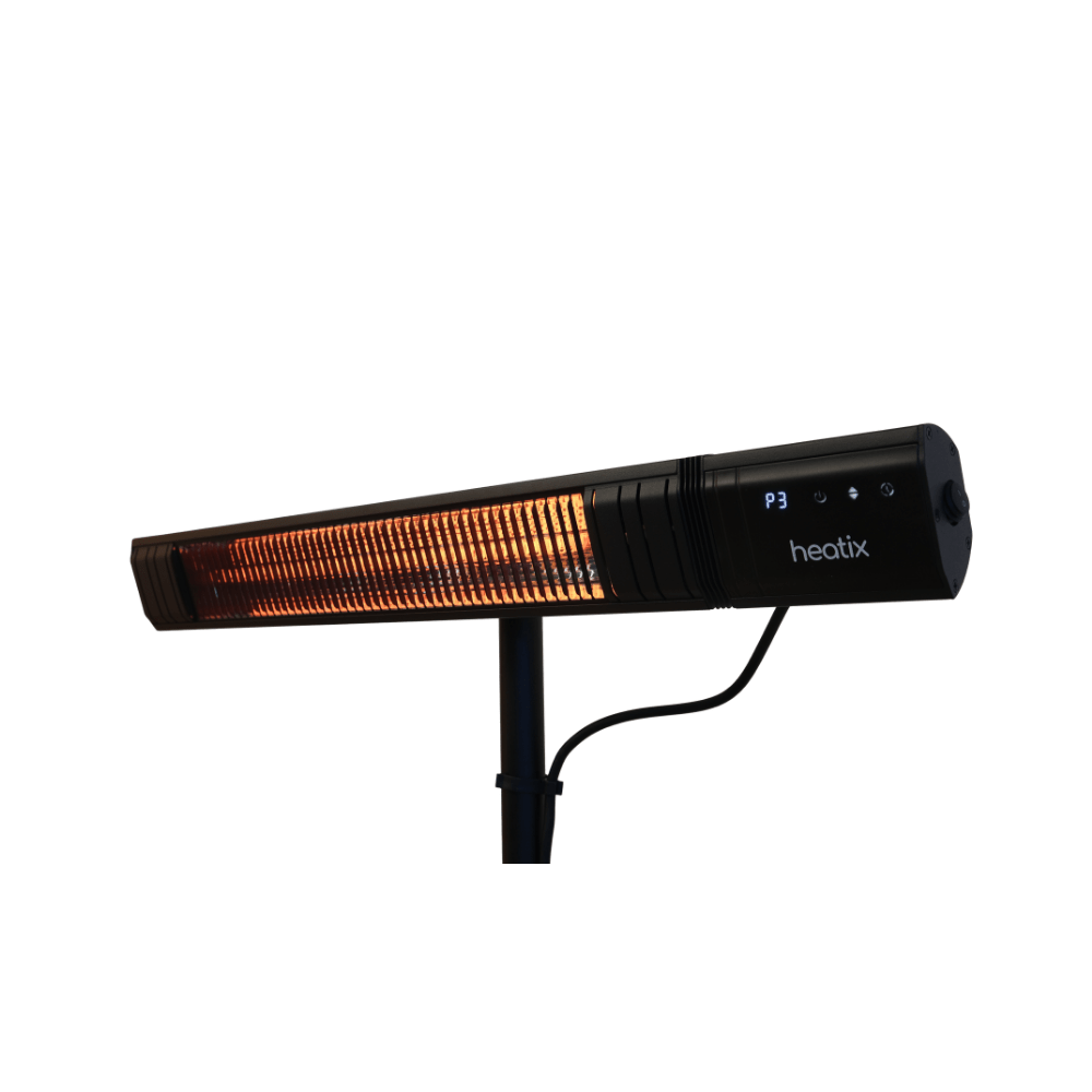 Heatix Sur piede Smart Carbon Fiber chauffage (2000W / 2500W) - Chauffageterrasse.fr