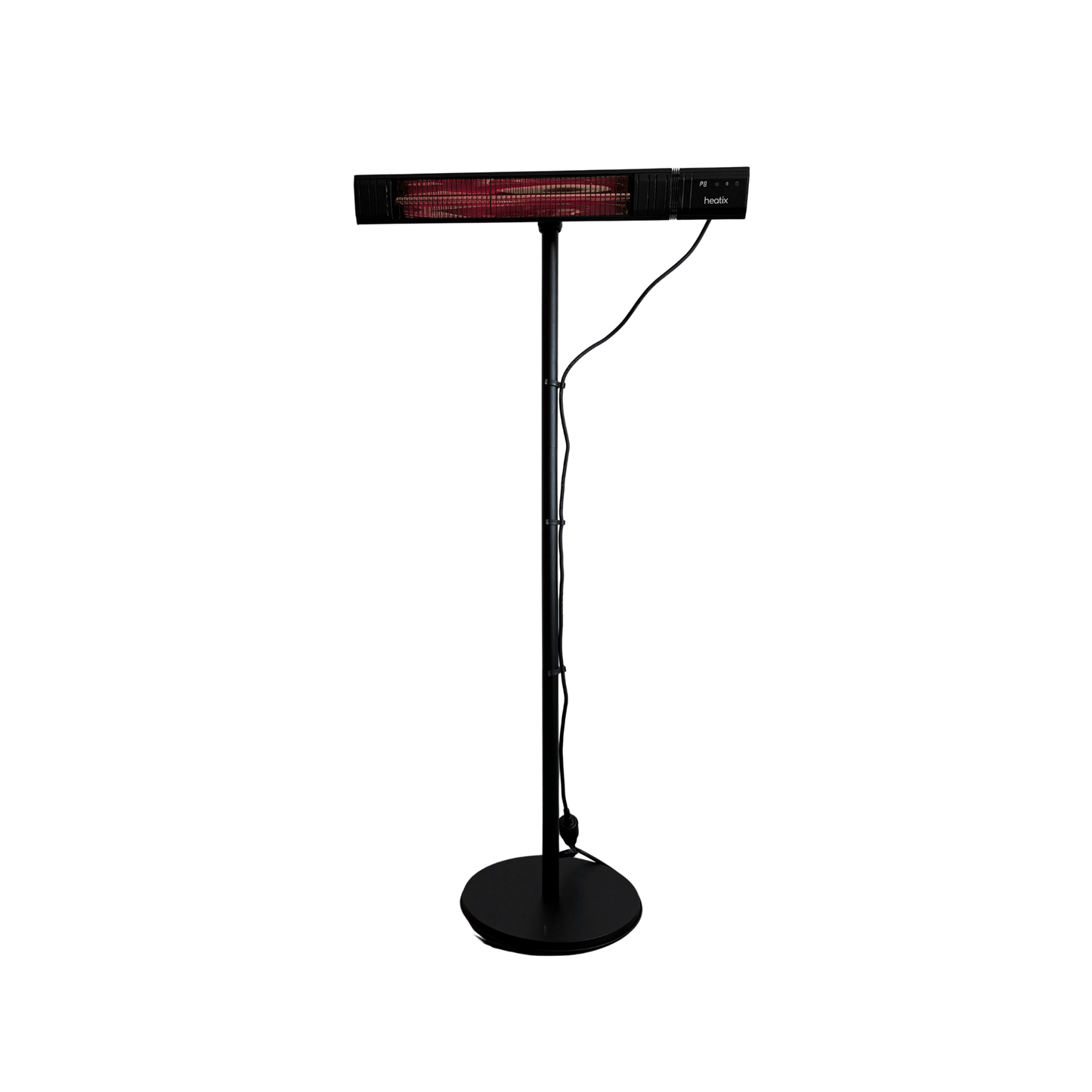 Heatix chauffage de terrasse Standaard – Verstelbare Paal noir (Universeel) - Chauffageterrasse.fr