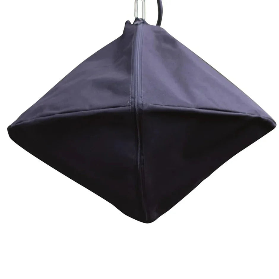 Sunred grijze hoes van slijtvast polyester voor Suspendue Gemma chauffage de terrasse met 1500 Watt 