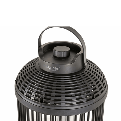 Indox Dark Modèle de table noir 1200 Watt - Chauffageterrasse.fr