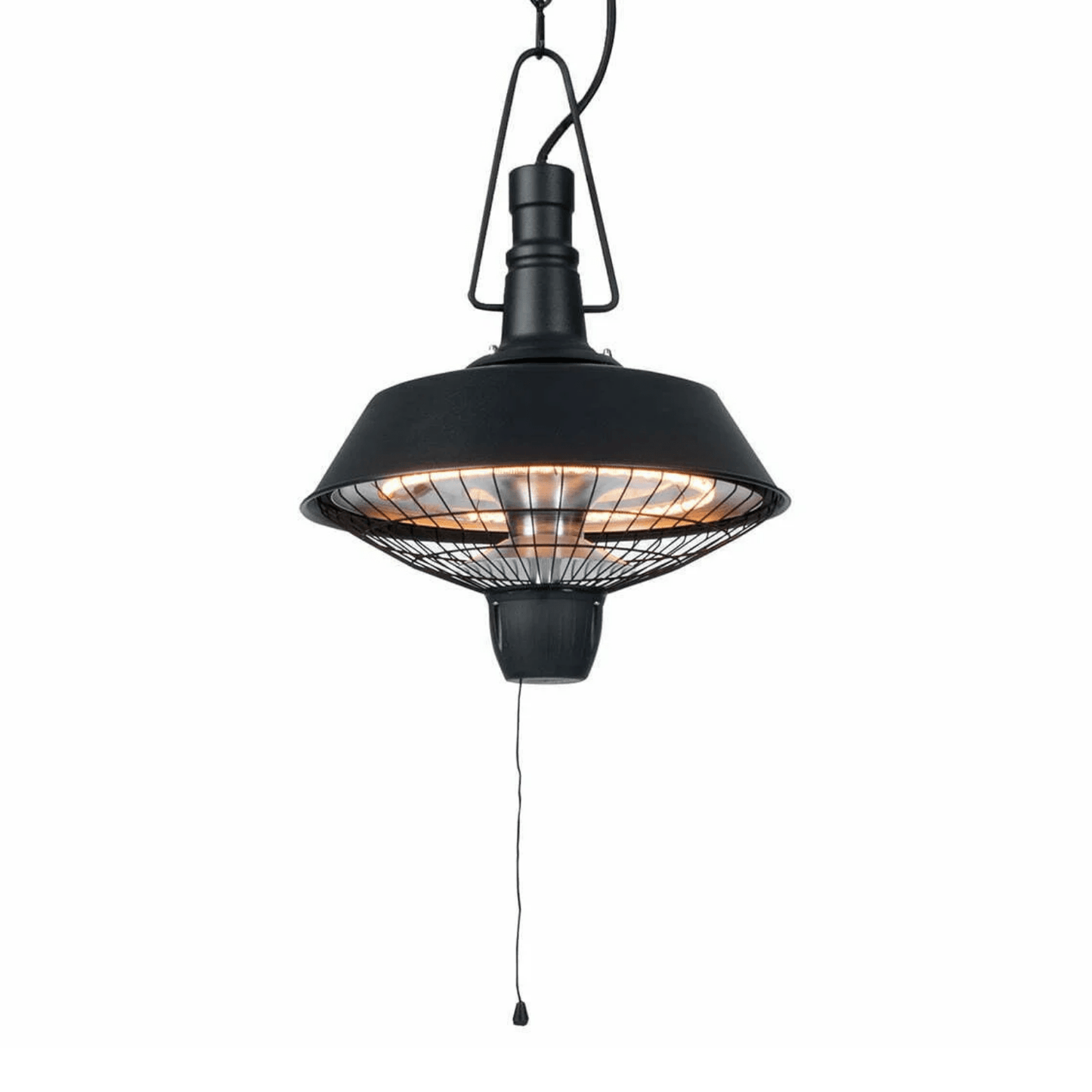 Indus Bright Suspendu noir 2100 Watt - Chauffageterrasse.fr