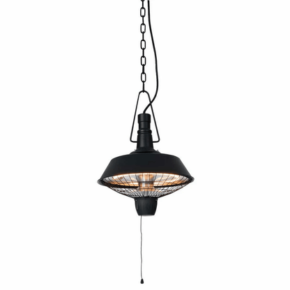 Indus Bright Suspendu noir 2100 Watt - Chauffageterrasse.fr