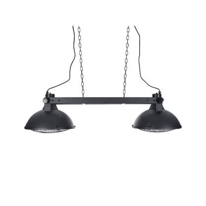Indus Bright Suspendu noir 3000 Watt - Chauffageterrasse.fr