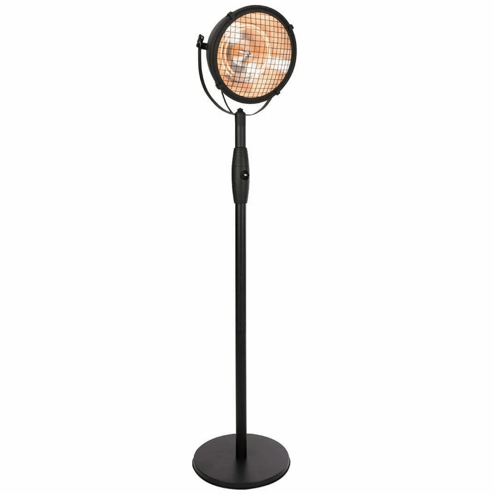 Indus Bright Sur pied noir 2100 Watt - Chauffageterrasse.fr