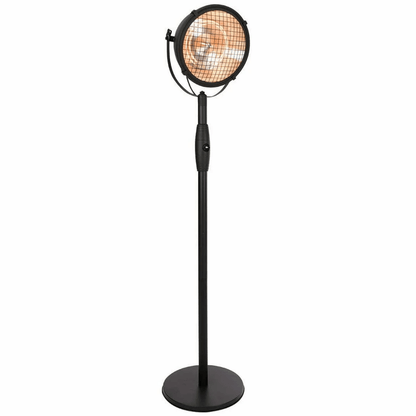 Indus Bright Sur pied noir 2100 Watt - Chauffageterrasse.fr
