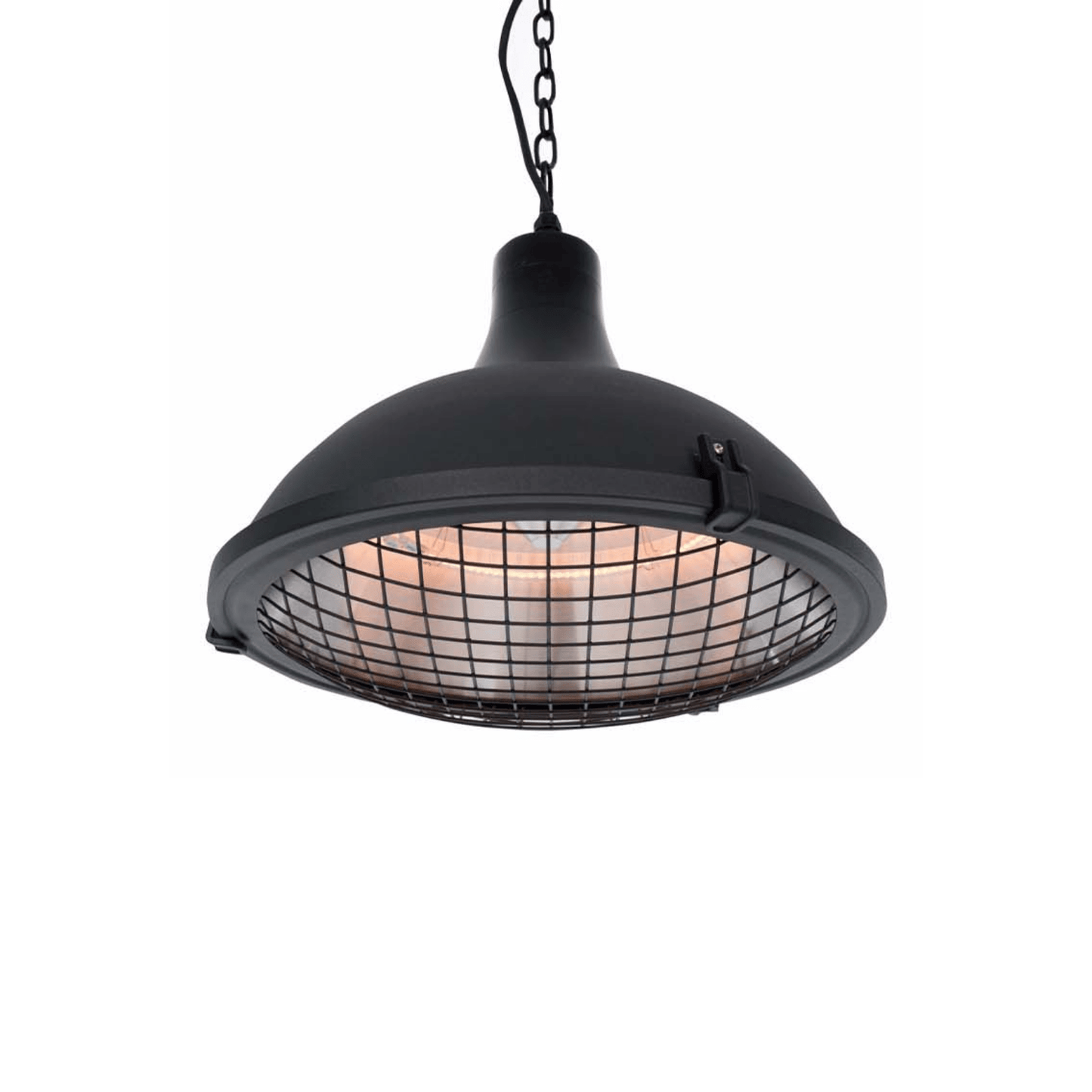 Indus II Bright Suspendu noir 2100 Watt - Chauffageterrasse.fr