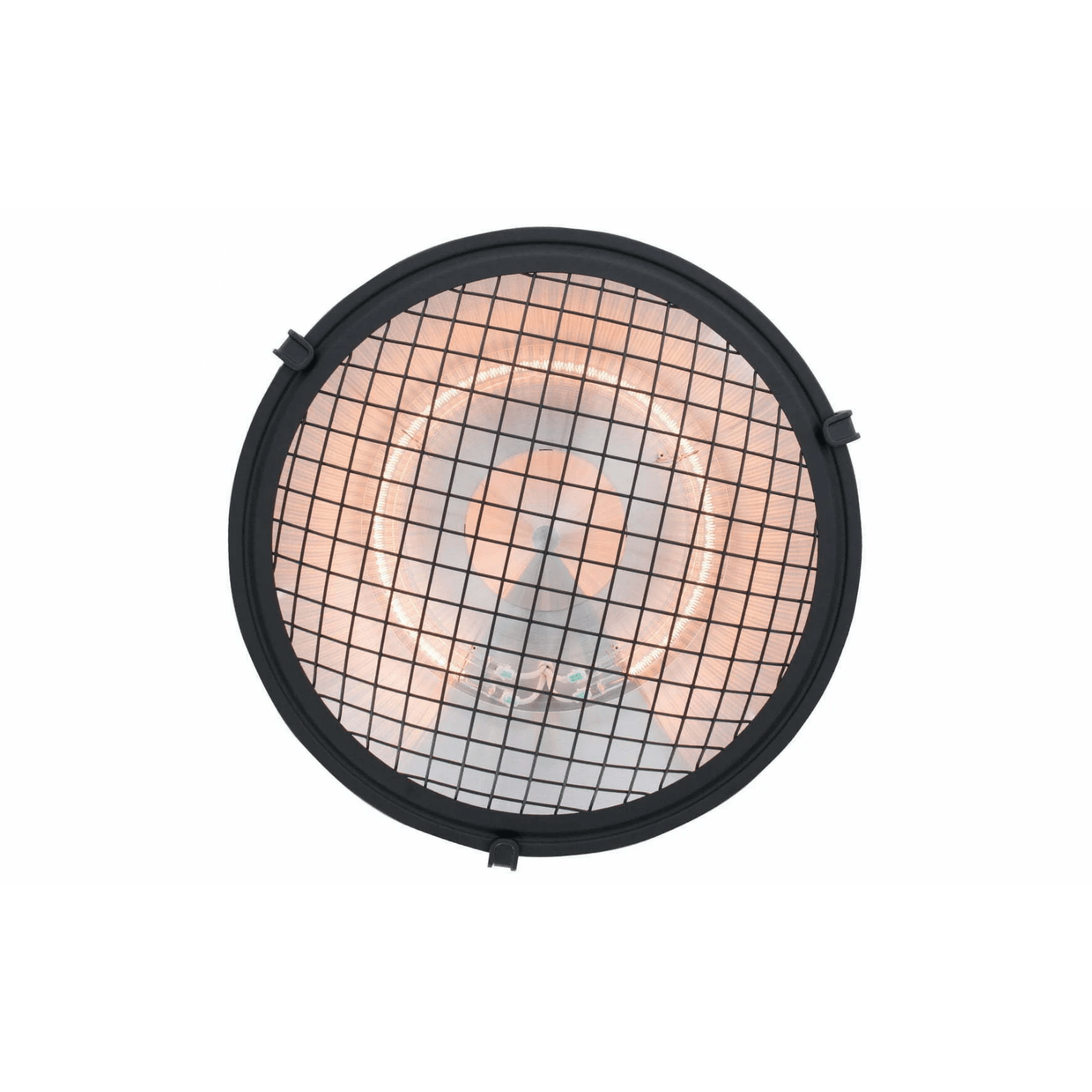 Indus II Bright Suspendu noir 2100 Watt - Chauffageterrasse.fr