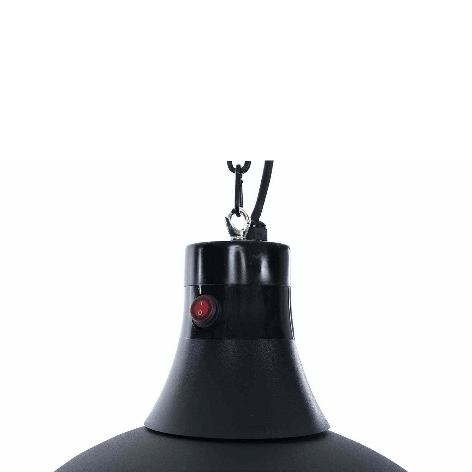 Indus II Bright Suspendu noir 2100 Watt - Chauffageterrasse.fr