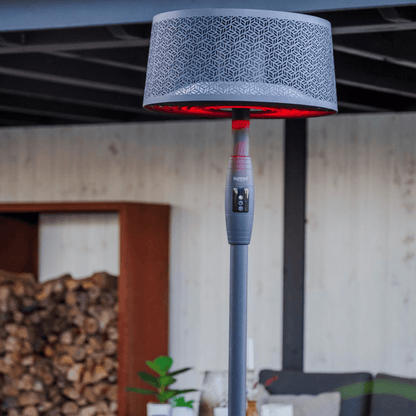 Moderna Artix Ultra SMART Sur pied noir 2000 Watt - Chauffageterrasse.fr