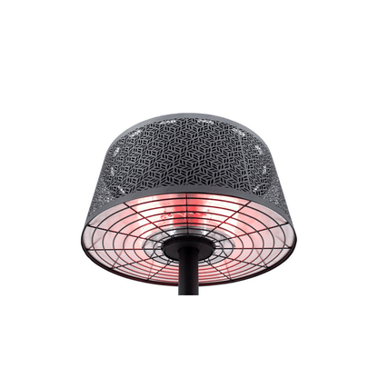 Moderna Artix Ultra SMART Sur pied noir 2000 Watt - Chauffageterrasse.fr