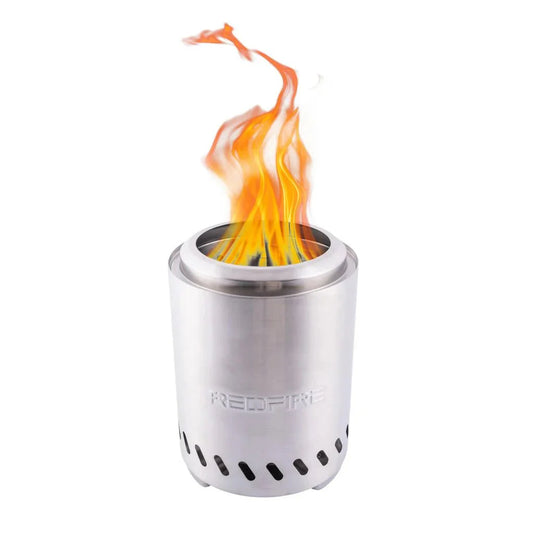 Brasero de table à pellets moyen inox
