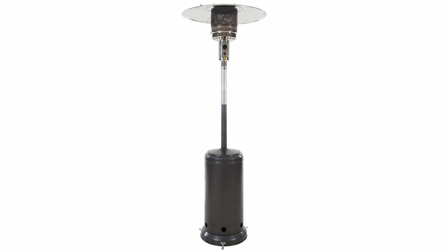 Grijze Sur piede Sargas gas chauffage de terrasse met 14000 Watt voor warm comfort