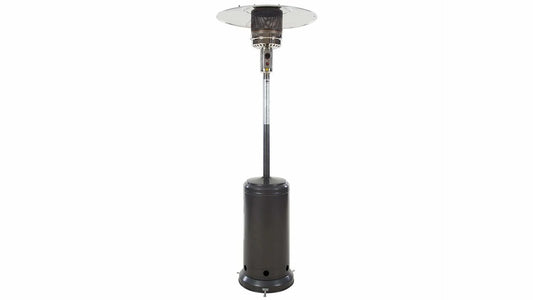 Grijze Sur piede Sargas gas chauffage de terrasse met 14000 Watt voor warm comfort