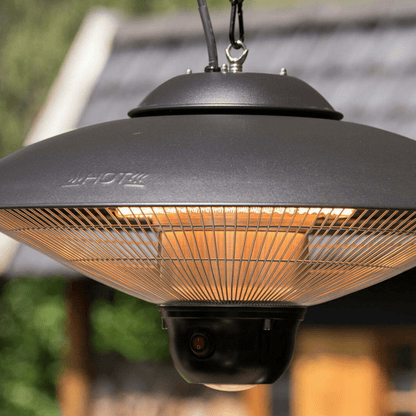 Sirius Bright Suspendu noir 2100 Watt - Chauffageterrasse.fr