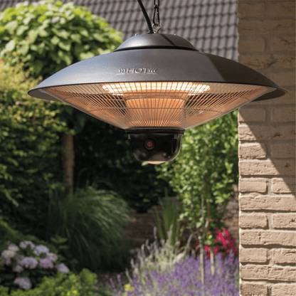Sirius Bright Suspendu noir 2100 Watt - Chauffageterrasse.fr