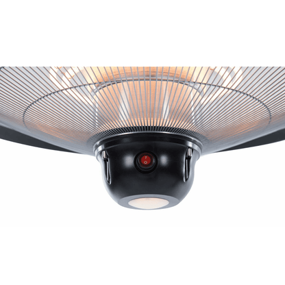 Sirius Bright Suspendu noir 2100 Watt - Chauffageterrasse.fr