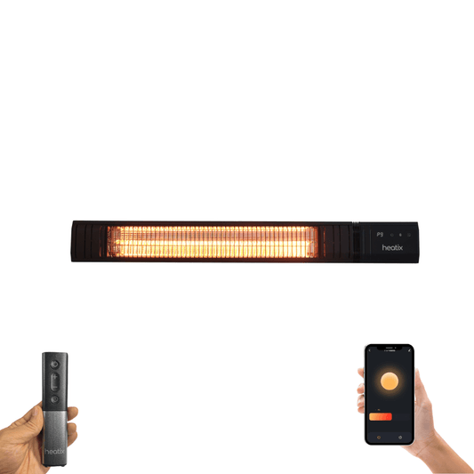 Smart Carbon Fiber chauffage 2000W – Mural chauffage de terrasse - Chauffageterrasse.fr