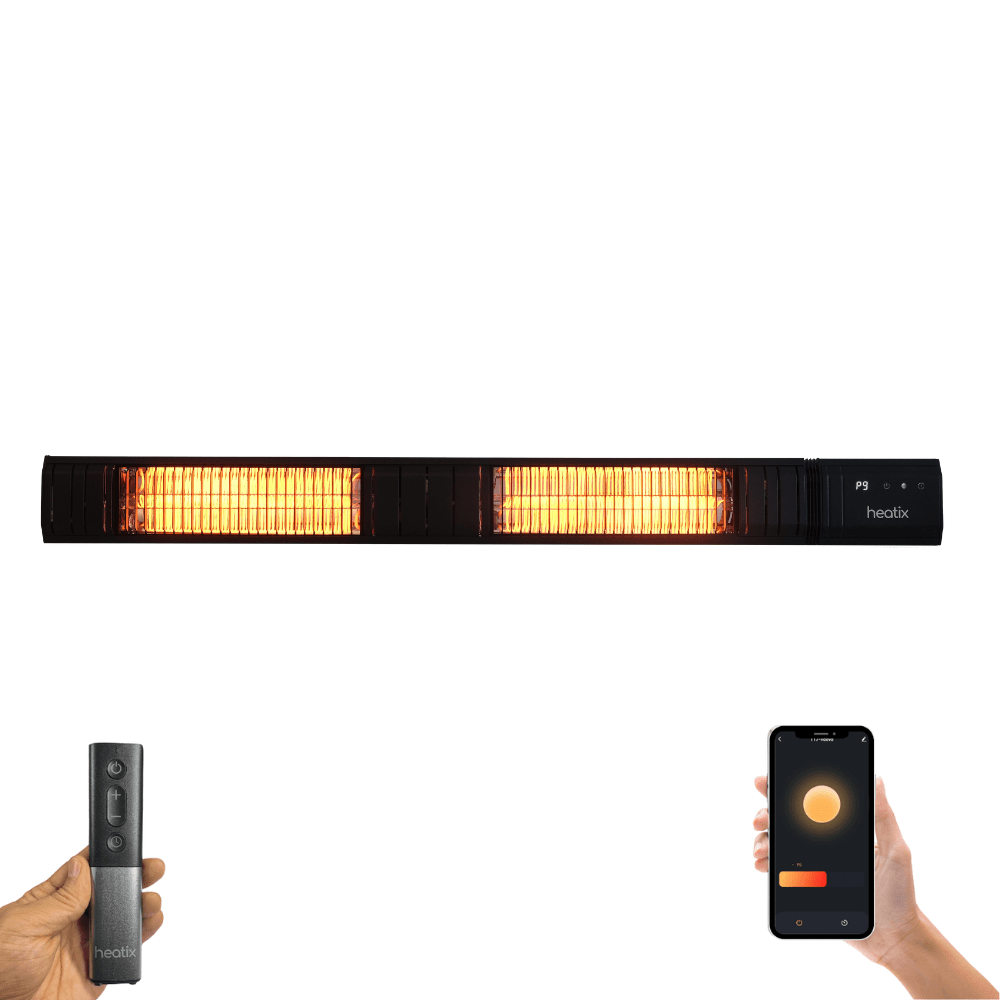 Smart Carbon Fiber chauffage 3000W – Mural chauffage de terrasse - Chauffageterrasse.fr