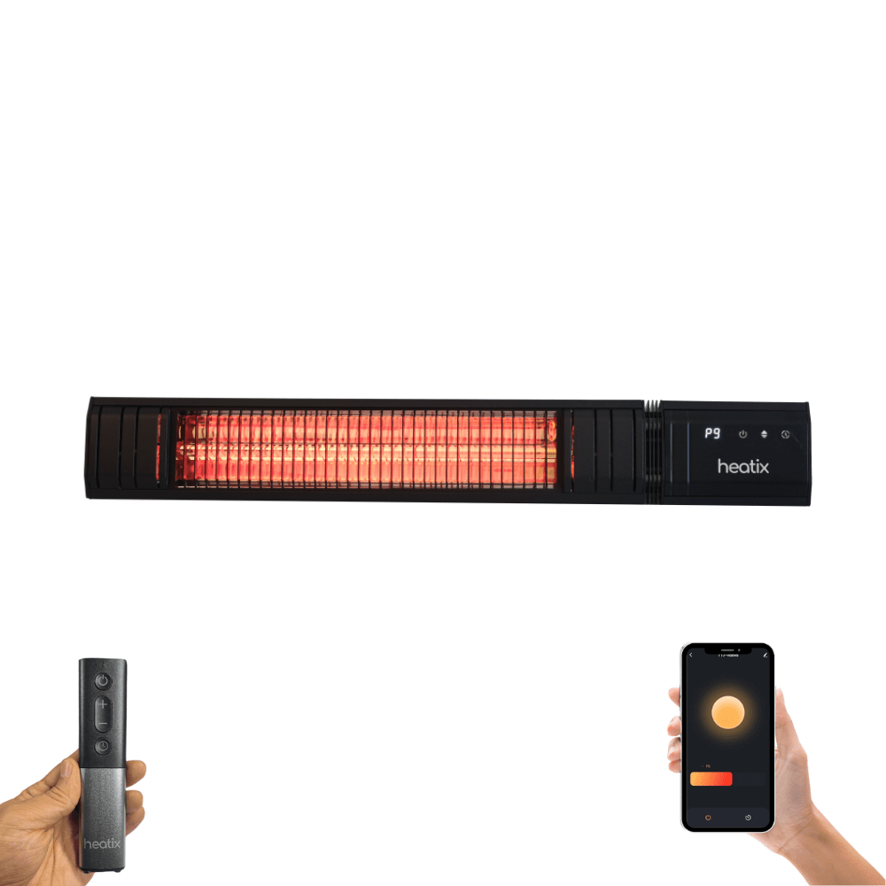 Smart Golden shadow chauffage 2000W | Heatix chauffage de terrasse - Chauffageterrasse.fr
