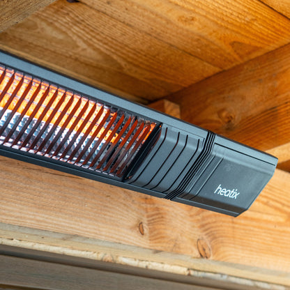 Smart Carbon Fiber 2500W – Chauffage de terrasse mural infrarouge | Heatix