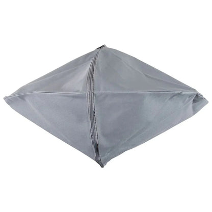 Grijze Sunred Housse pour Suspendue Spica Square chauffage de terrasse van slijtvast polyester