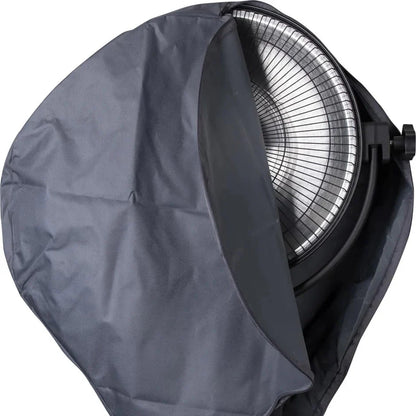 mooie stijlvolle grijze polyester Sunred Housse pour Sur piede chauffage de terrasse of chauffage