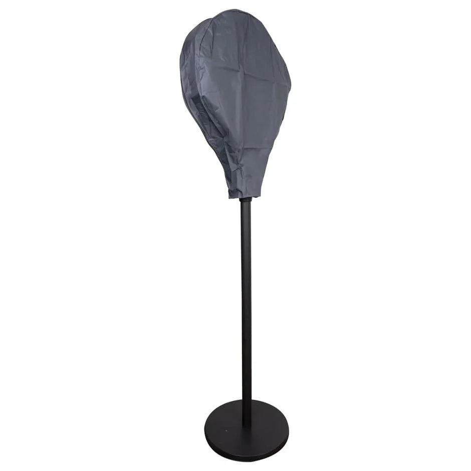 zijkant van de mooie grijze polyester Sunred Housse pour Sur piede chauffage de terrasse