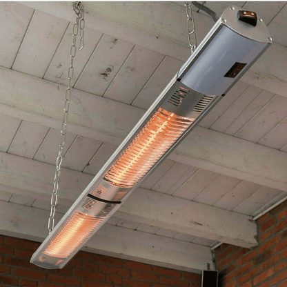 Ultra Suspendu/Wand argent 3000 Watt - Chauffageterrasse.fr