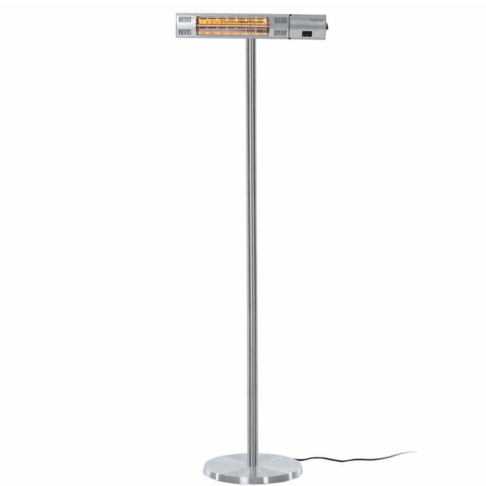 Ultra Sur pied argent 2000 Watt - Chauffageterrasse.fr