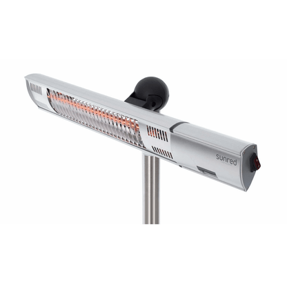 Ultra Sur pied argent 2000 Watt - Chauffageterrasse.fr